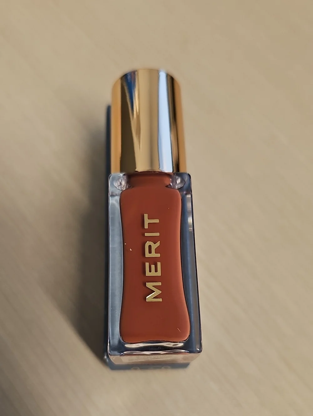 Merit Shade Slick Lip Oil - Au Naturel NIB